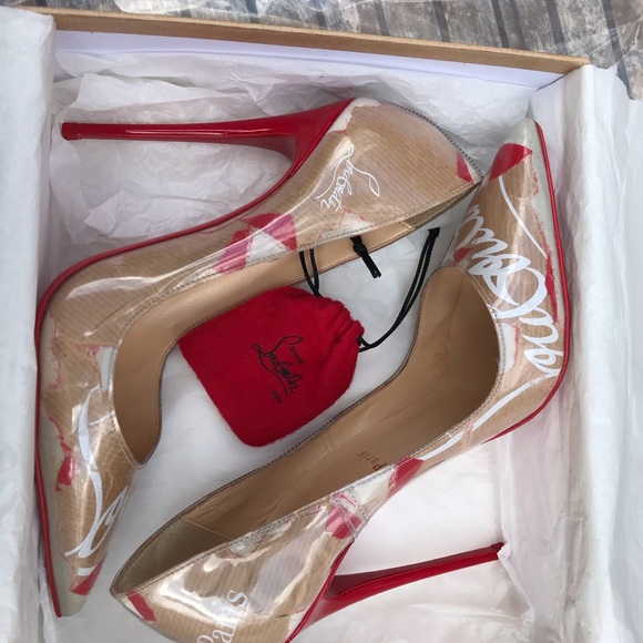 Christian Louboutin red bottoms - Picture 2 of 5